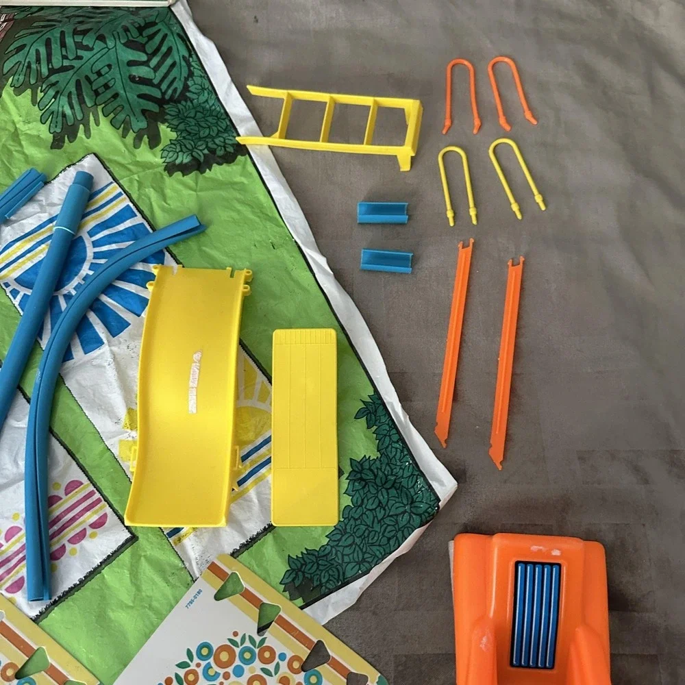 Vintage 1973 Barbie Pool Party Playset Mattel No 7897 Patio Mat‎ Set USA Toy